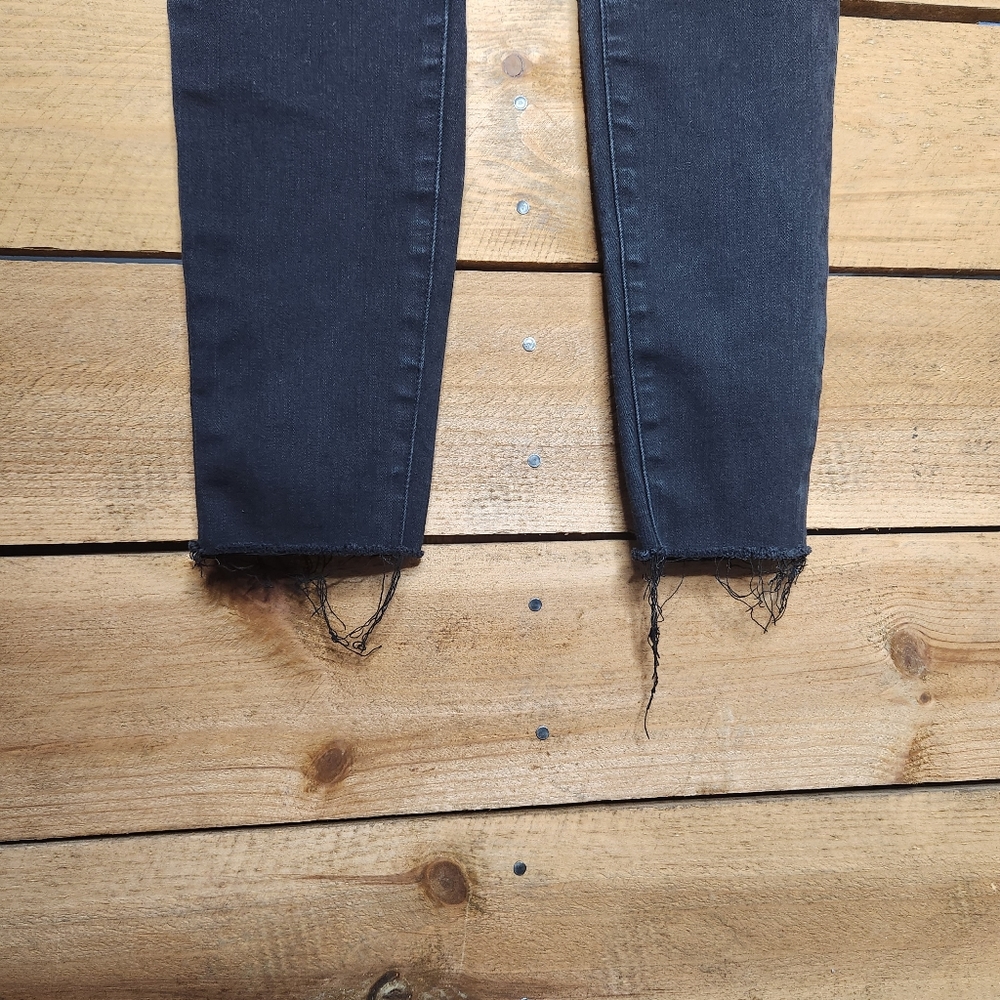 ❤️PISTOLA Audrey Mid Rise Skinny -Jet Black - Picture 7 of 9